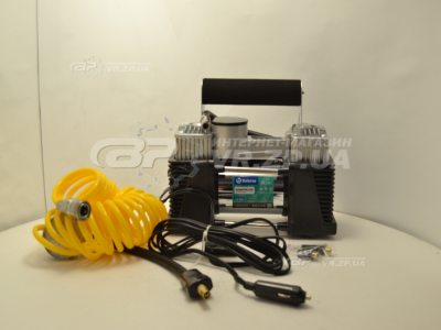 Компрессор автомобільний 12V, 10Атм 60 л/хв., 150 ВТ шланг 5 м., сумка Balansa. VR.ZP.UA В наявності